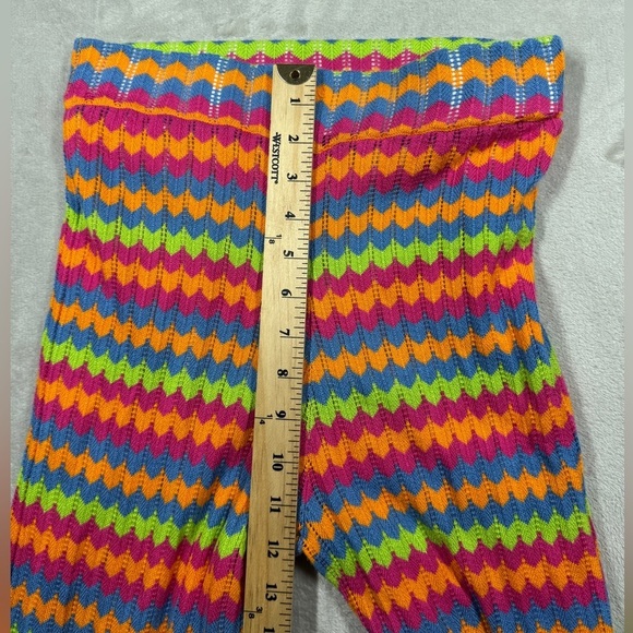 Show Me Your Mumu Susie Flare Leg Pants in Paradise Island Hippie Knit Size XS - Picture 7 of 16